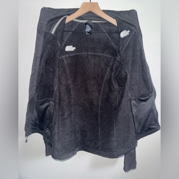 The North Face Flashdry Zip Up Jacket Black Polyester Blend Women Size Small - Picture 7 of 11